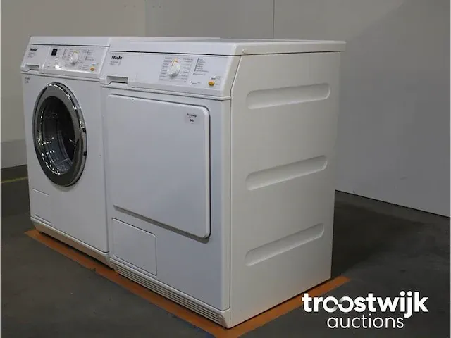 W 3203 softcare system wasmachine & miele t 8403 c softcare system droger - afbeelding 7 van  8