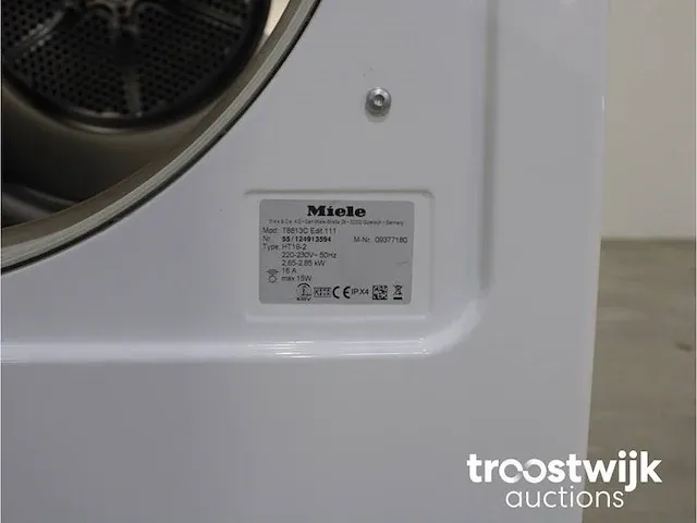 W 3203 softcare system wasmachine & miele t 8813 c edition 111 droger - afbeelding 8 van  8