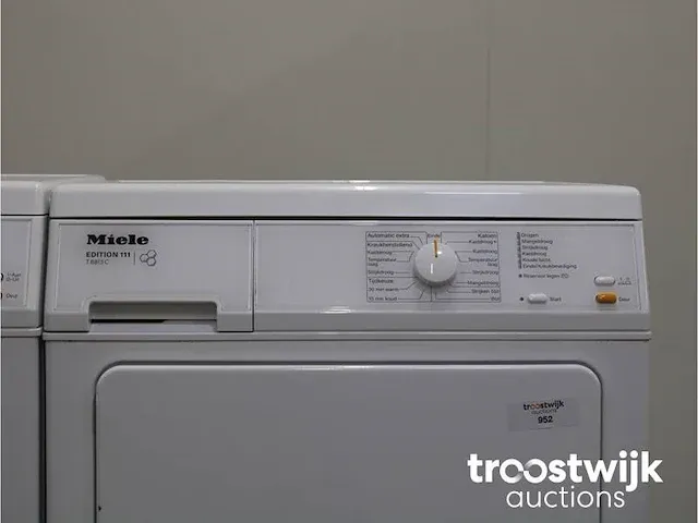 W 3205 softcare system wasmachine & miele t 8813 c edition 111 droger - afbeelding 6 van  8