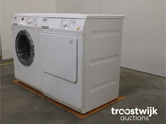 W 3205 softcare system wasmachine & miele t 8813 c edition 111 droger - afbeelding 7 van  8