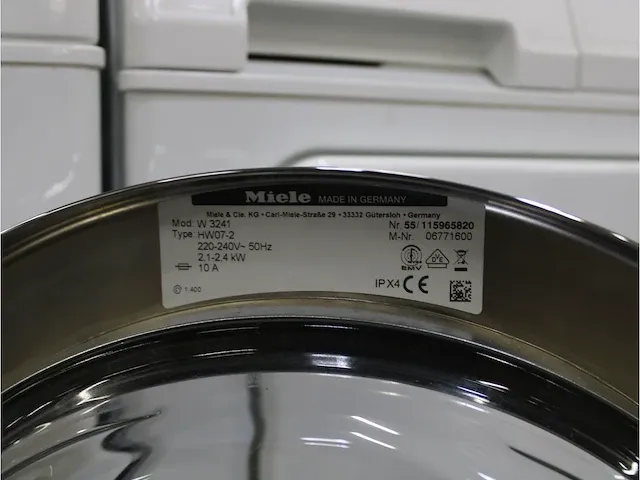 W 3241 softcare system wasmachine & miele t 8403 c softcare system droger - afbeelding 5 van  8