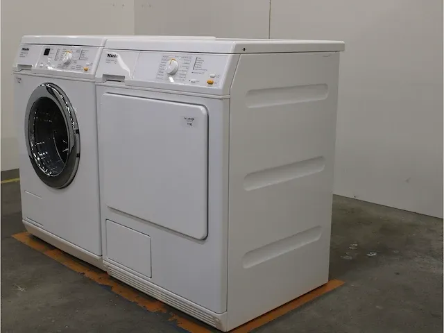 W 3241 softcare system wasmachine & miele t 8403 c softcare system droger - afbeelding 7 van  8