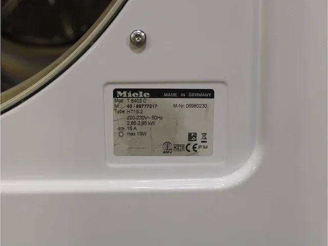 W 3241 softcare system wasmachine & miele t 8403 c softcare system droger - afbeelding 8 van  8