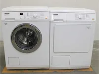 W 3241 softtronic wasmachine & miele t 8403 c softcare system droger - afbeelding 1 van  8
