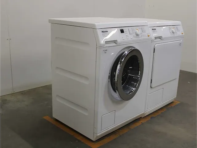 W 3241 softtronic wasmachine & miele t 8403 c softcare system droger - afbeelding 4 van  8