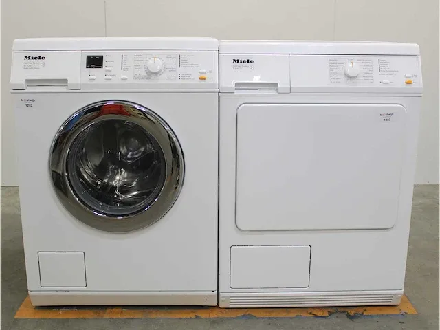 W 3365 softcare system wasmachine & miele t 8403 c softcare system droger - afbeelding 1 van  8