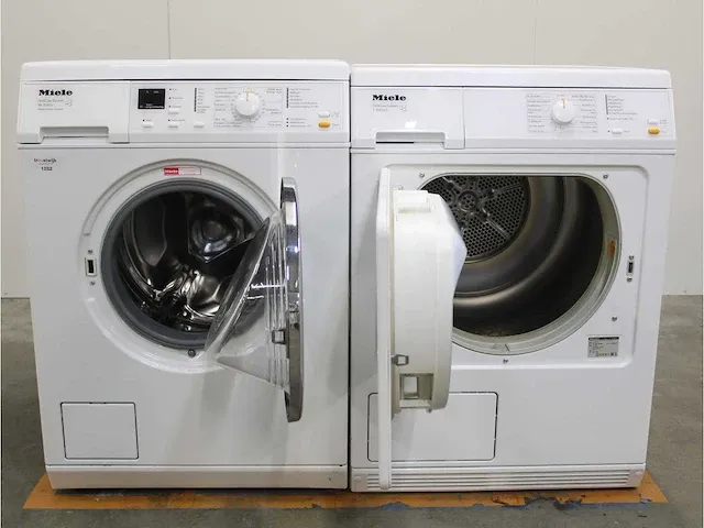 W 3365 softcare system wasmachine & miele t 8403 c softcare system droger - afbeelding 2 van  8