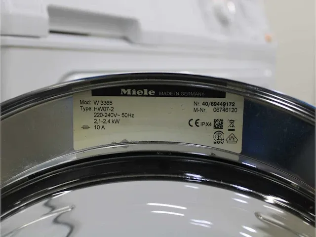 W 3365 softcare system wasmachine & miele t 8403 c softcare system droger - afbeelding 5 van  8