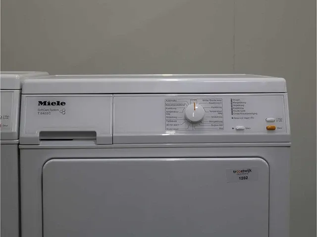 W 3365 softcare system wasmachine & miele t 8403 c softcare system droger - afbeelding 6 van  8