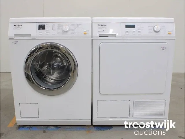 W 3365 softcare system wasmachine & miele t 8627 wp ecocomfort droger - afbeelding 1 van  8