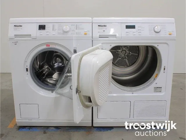W 3365 softcare system wasmachine & miele t 8627 wp ecocomfort droger - afbeelding 2 van  8