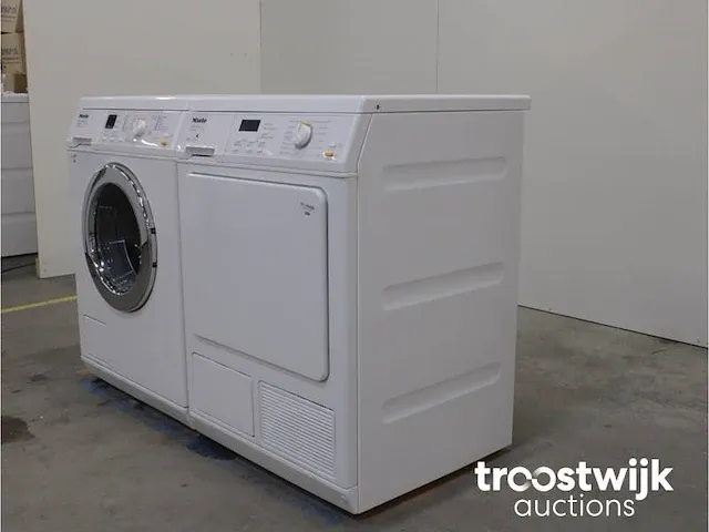 W 3365 softcare system wasmachine & miele t 8627 wp ecocomfort droger - afbeelding 7 van  8