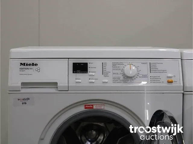 W 3371 edition 111 wasmachine & miele t 8803 c softcare system droger - afbeelding 3 van  8