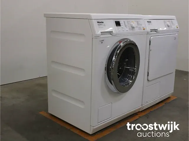 W 3371 edition 111 wasmachine & miele t 8803 c softcare system droger - afbeelding 4 van  8