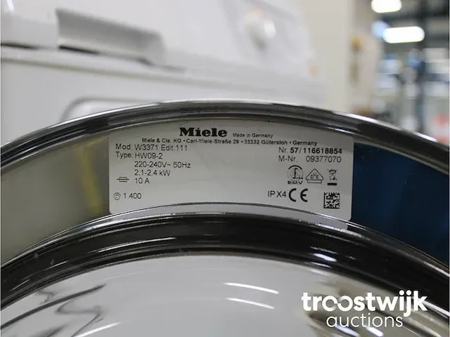 W 3371 edition 111 wasmachine & miele t 8803 c softcare system droger - afbeelding 5 van  8