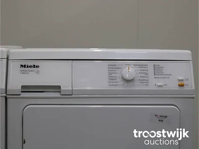 W 3371 edition 111 wasmachine & miele t 8803 c softcare system droger - afbeelding 6 van  8