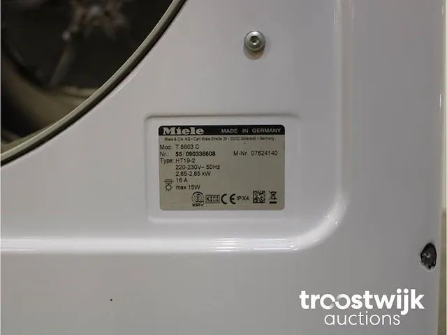 W 3371 edition 111 wasmachine & miele t 8803 c softcare system droger - afbeelding 8 van  8