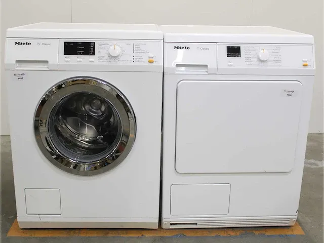 W 3371 edition 111 wasmachine & miele t 8813 c edition 111 droger - afbeelding 1 van  8