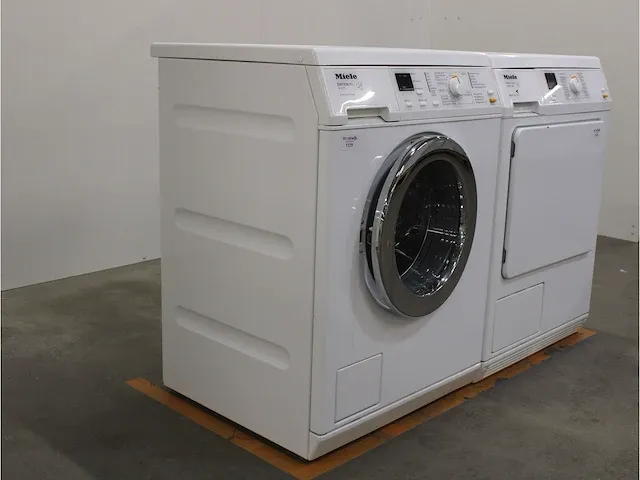 W 3371 edition 111 wasmachine & miele t 8937 wp softcare system ecocomfort droger - afbeelding 4 van  8