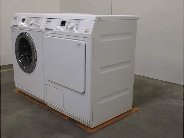 W 3371 edition 111 wasmachine & miele t 8937 wp softcare system ecocomfort droger - afbeelding 7 van  8