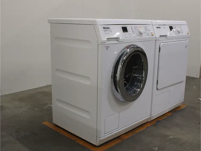W 3371 edition 111 wasmachine & miele t classic droger - afbeelding 4 van  8