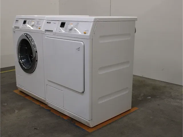 W 3371 edition 111 wasmachine & miele t classic droger - afbeelding 7 van  8