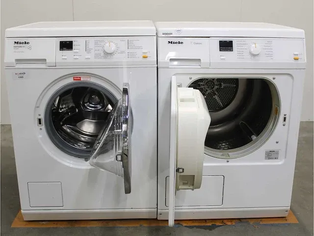 W 3371 edition 111 wasmachine & miele t classic droger - afbeelding 2 van  8