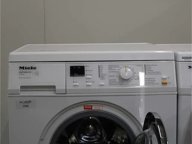 W 3371 edition 111 wasmachine & miele t classic droger - afbeelding 3 van  8