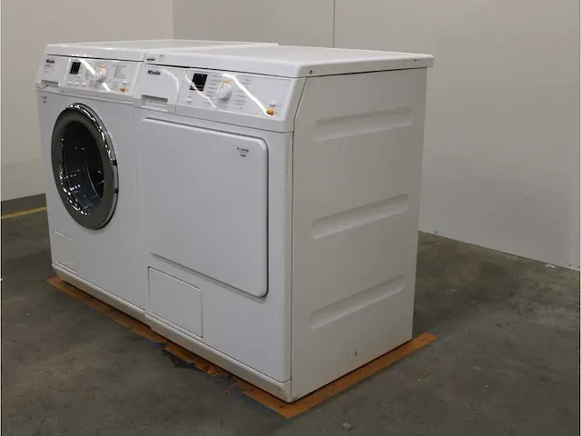 W 3371 edition 111 wasmachine & miele t classic droger - afbeelding 7 van  8