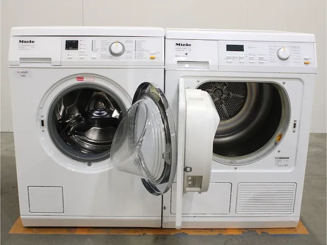 W 3521 softcare system wasmachine & miele t 8967 wp softcare system ecocomfort droger - afbeelding 2 van  8