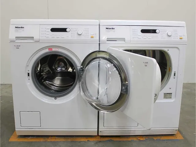 W 3821 softcare system wasmachine & miele t 8423 c softcare system droger - afbeelding 2 van  8