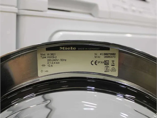 W 3821 softcare system wasmachine & miele t 8423 c softcare system droger - afbeelding 5 van  8