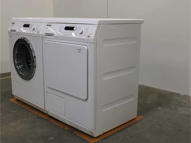 W 3821 softcare system wasmachine & miele t 8423 c softcare system droger - afbeelding 7 van  8
