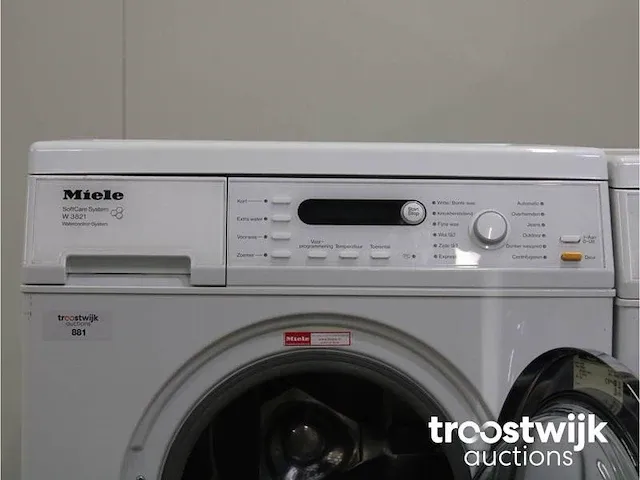 W 3821 softcare system wasmachine & miele t 8423 c softcare system droger - afbeelding 3 van  8