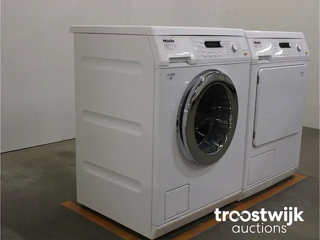 W 3821 softcare system wasmachine & miele t 8423 c softcare system droger - afbeelding 4 van  8