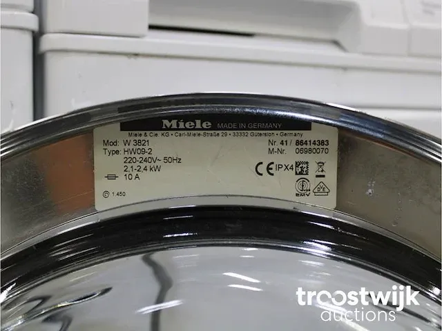 W 3821 softcare system wasmachine & miele t 8423 c softcare system droger - afbeelding 5 van  8