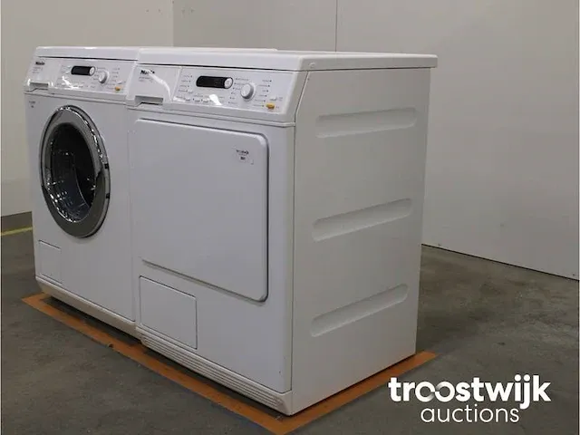 W 3821 softcare system wasmachine & miele t 8423 c softcare system droger - afbeelding 7 van  8