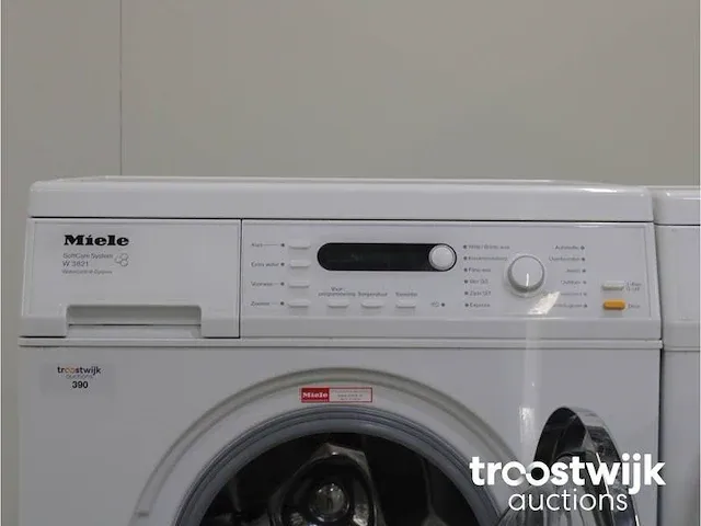 W 3821 softcare system wasmachine & miele t 8823 c softcare system droger - afbeelding 3 van  8
