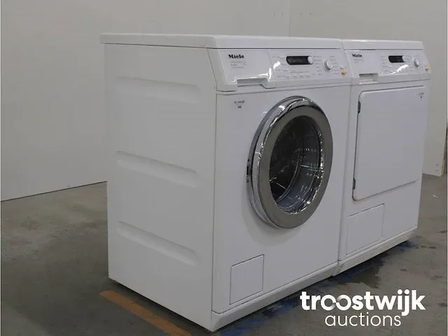 W 3821 softcare system wasmachine & miele t 8823 c softcare system droger - afbeelding 4 van  8
