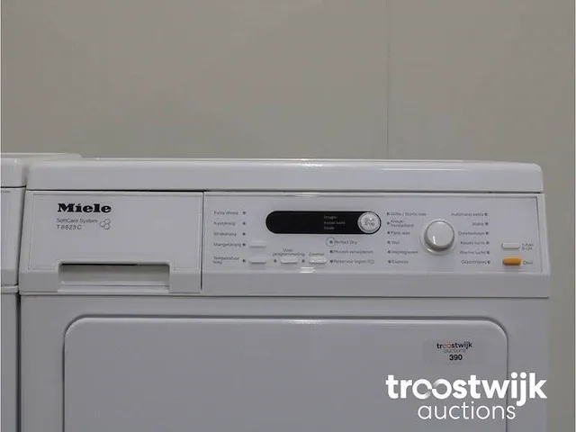 W 3821 softcare system wasmachine & miele t 8823 c softcare system droger - afbeelding 6 van  8