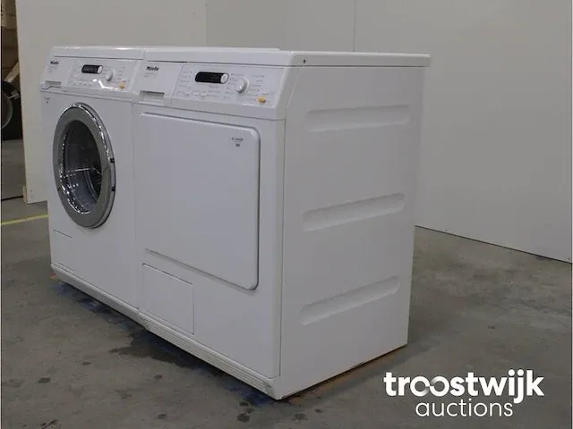 W 3821 softcare system wasmachine & miele t 8823 c softcare system droger - afbeelding 7 van  8