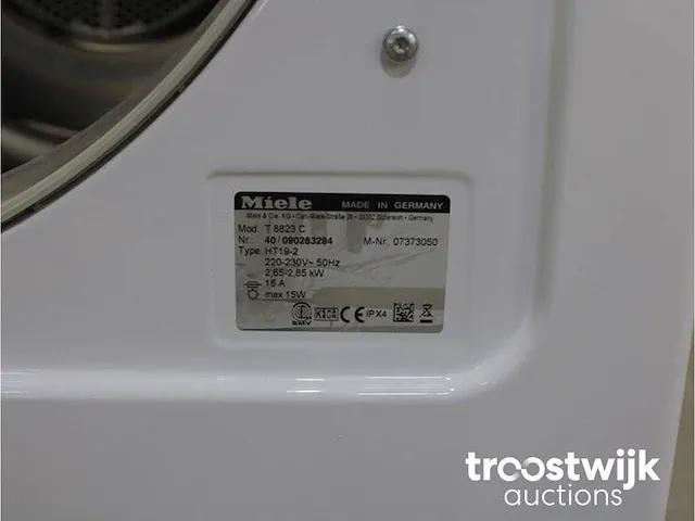 W 3821 softcare system wasmachine & miele t 8823 c softcare system droger - afbeelding 8 van  8
