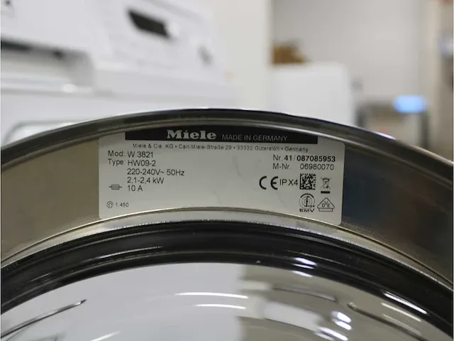 W 3821 softcare system wasmachine & miele t 8827 wp softcare system ecocomfort droger - afbeelding 5 van  8