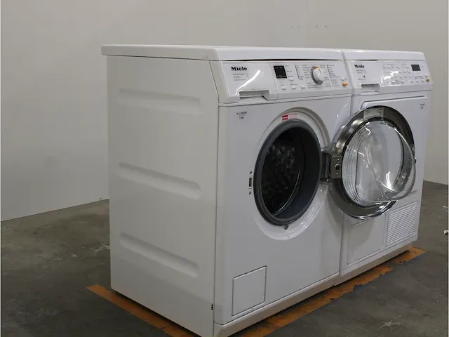 W 3821 softcare system wasmachine & miele t 8937 wp softcare system ecocomfort droger - afbeelding 4 van  8