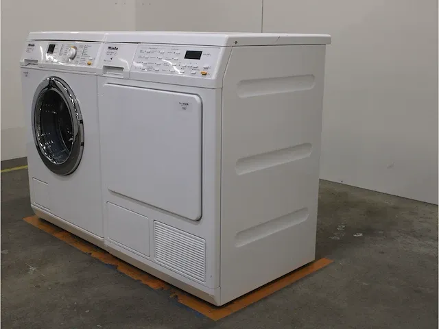W 3821 softcare system wasmachine & miele t 8937 wp softcare system ecocomfort droger - afbeelding 7 van  8