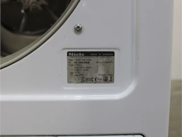 W 3821 softcare system wasmachine & miele t 8937 wp softcare system ecocomfort droger - afbeelding 8 van  8