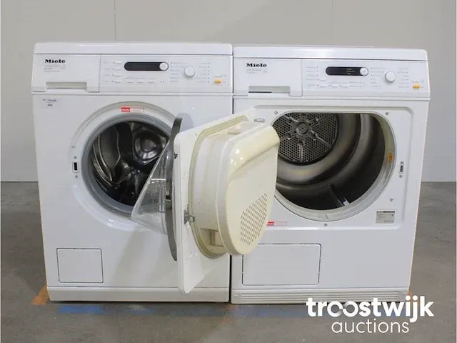 W 3825 softcare system wasmachine & miele t 8423 c softcare system droger - afbeelding 2 van  8