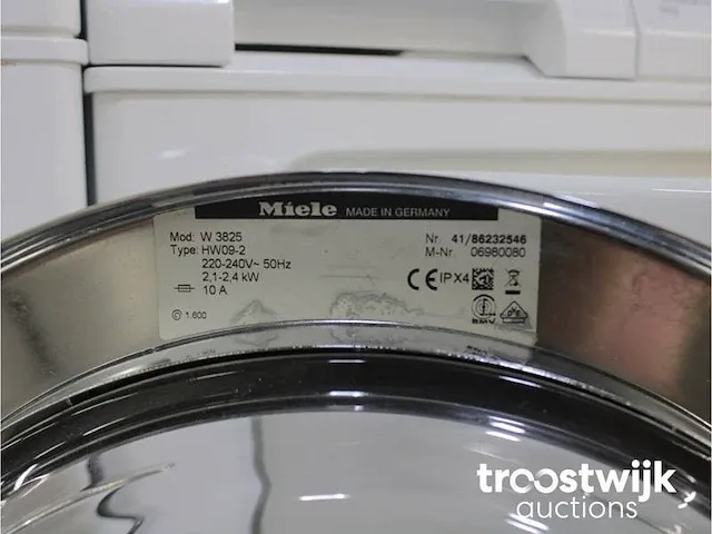 W 3825 softcare system wasmachine & miele t 8423 c softcare system droger - afbeelding 5 van  8