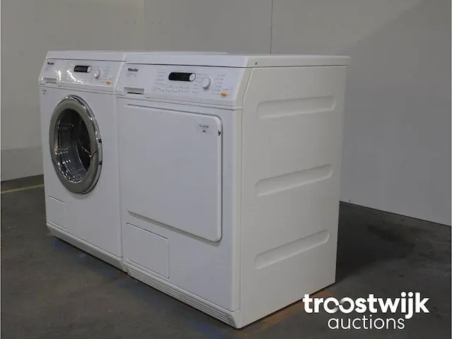 W 3825 softcare system wasmachine & miele t 8423 c softcare system droger - afbeelding 7 van  8