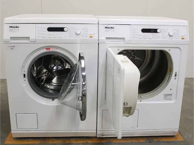 W 3825 softcare system wasmachine & miele t 8823 c softcare system droger - afbeelding 2 van  8